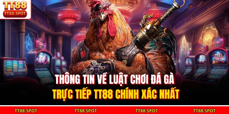 Thông tin về luật chơi đá gà trực tiếp TT88 chính xác nhất 